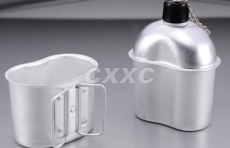 1L Aluminum Military Bottle