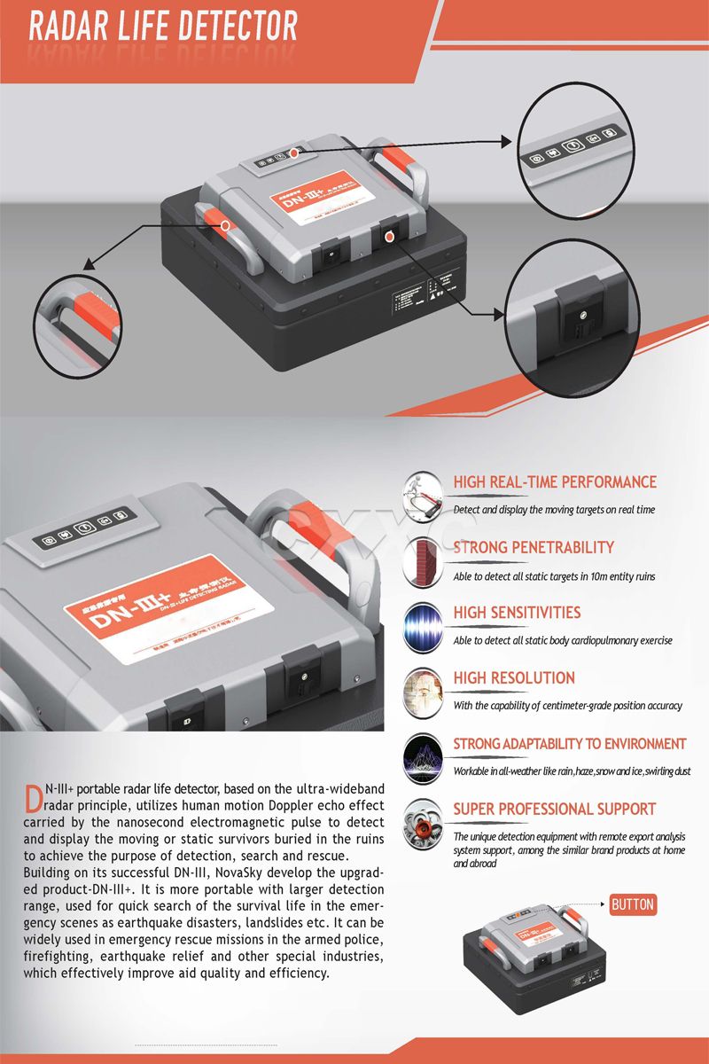 radar life detector  DN-III